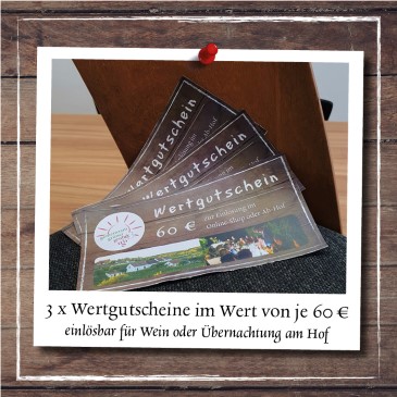 Crowdfunding gemeinsam grüner gruber43 Genusspaket Wertgutscheine