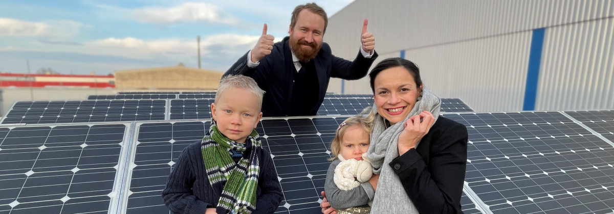 Familie Baumgartner mit PV